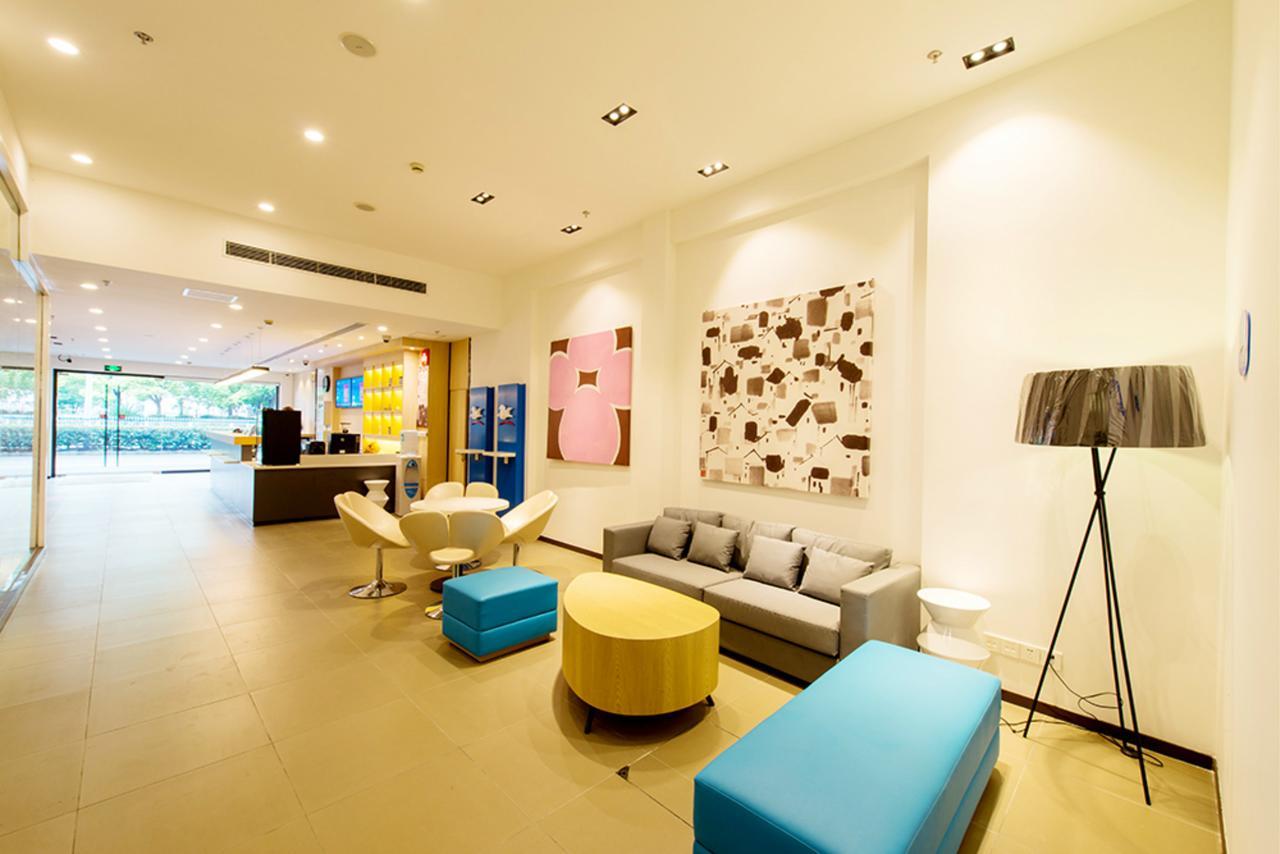 Hanting Hotel Shanghai Pudong Airport Zhuqiao Bagian luar foto
