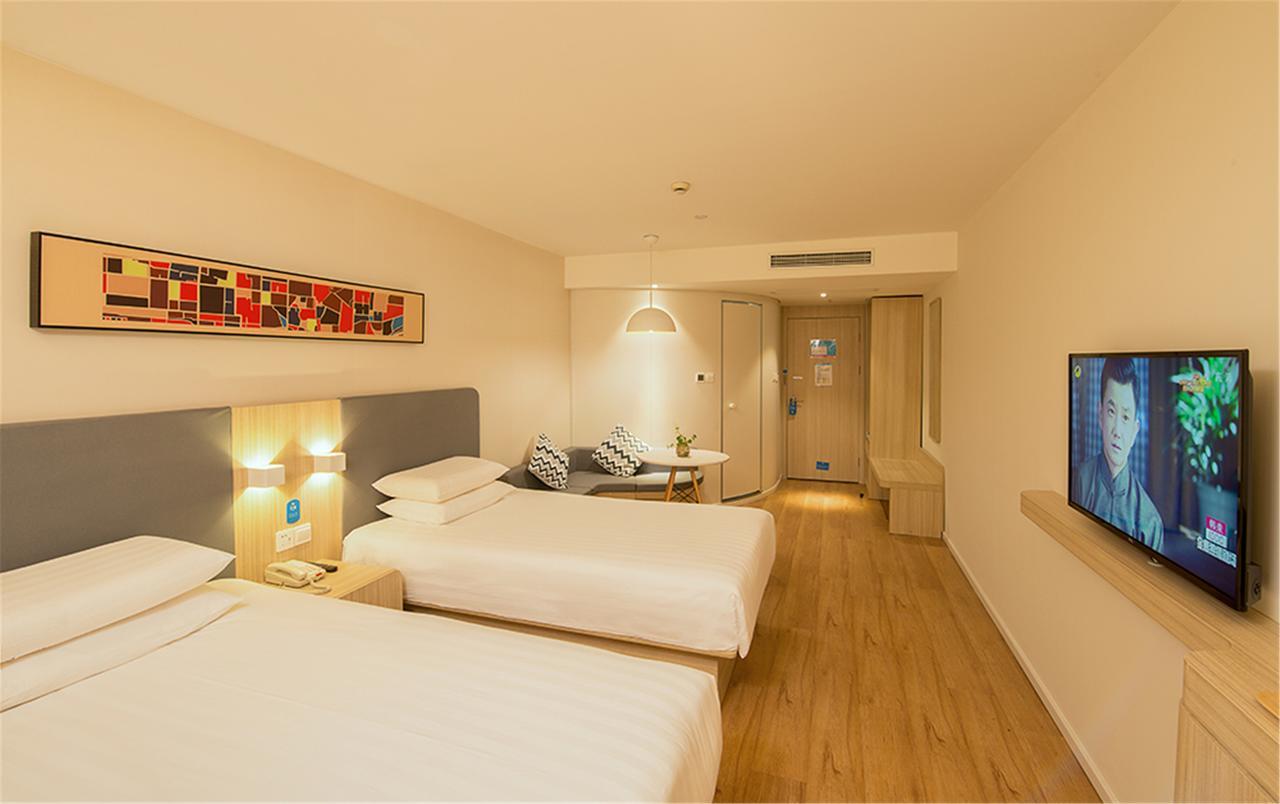 Hanting Hotel Shanghai Pudong Airport Zhuqiao Bagian luar foto